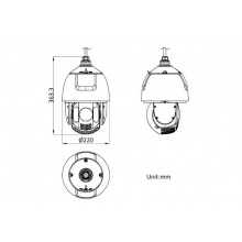 海康iDS-2DC7223MW-AB智能球机7寸200万像素