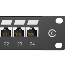 普联TP-LINK六类24口屏蔽配线架TL-ED6224
