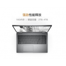 戴尔(DELL)Precision3571 15.6英寸高性能笔记本设计师图形工作站I7-12700H/16G/256G+2T/RTX A1000 4G