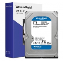 西部数据(Western Digital)蓝盘 2TB SATA6Gb/s 256MB 7200RPM 台式机械硬盘(WD20EZBX)