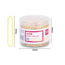 得力(deli)100g办公耐用乳胶圈/橡皮筋/橡胶圈/牛皮筋 财务用品 办公用品 3213