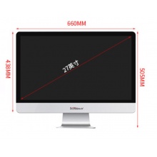 索高美Scoreman 一体机 intel i7处理器 16+512G 固态硬盘 27英寸办公电脑 台式电脑一体机