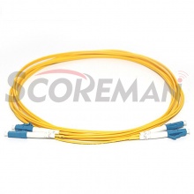 索高美Scoreman SCS936 LC-LC光跳线 LC/LC双芯G657A2单模3米光纤跳线