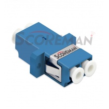 索高美Scoreman LC/LC双工单模光纤适配器 SCS905-7-1 工程电信级光纤耦合器法兰盘 光纤跳线延长对接头