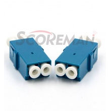 索高美Scoreman  LC/LC双工多模光纤适配器 SCS905-8-1 工程电信级光纤耦合器法兰盘 光纤跳线延长对接头