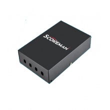 索高美Scoreman SCS953-4X通用型4位光纤终端盒 非机架式光纤配线架 ST、FC、SC、LC双工适配器光纤配线架