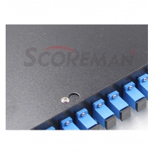 索高美Scoreman 24口光纤终端盒SCS952-24X 机架式光纤配线架 SC光纤配线架