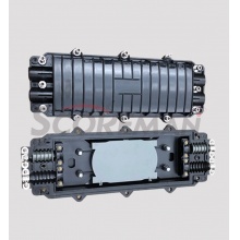 索高美Scoreman 二进二出光缆接续盒12芯 24芯 48芯 72芯 96芯 144芯 卧式光纤熔接包