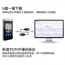 索高美Scoreman SCACS-45FCPA200-01 人脸识别门禁一体机 考勤门禁一体机 刷卡密码门禁人脸识别一体机