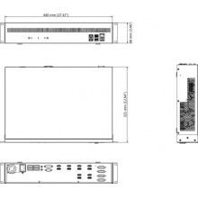 海康威视（HIKVISION）DS-6912UD 视频监控系统升级改造备品备件超高清解码器