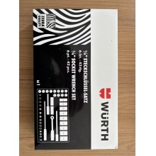 伍尔特WURTH09651142 1/4”套筒扳手组套-42PCS