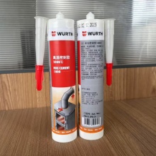 伍尔特WURTH08932900熔炉腻子-高温密封胶-高温密封剂-耐火水泥-1000度-310ML