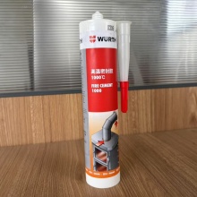 伍尔特WURTH08932900熔炉腻子-高温密封胶-高温密封剂-耐火水泥-1000度-310ML